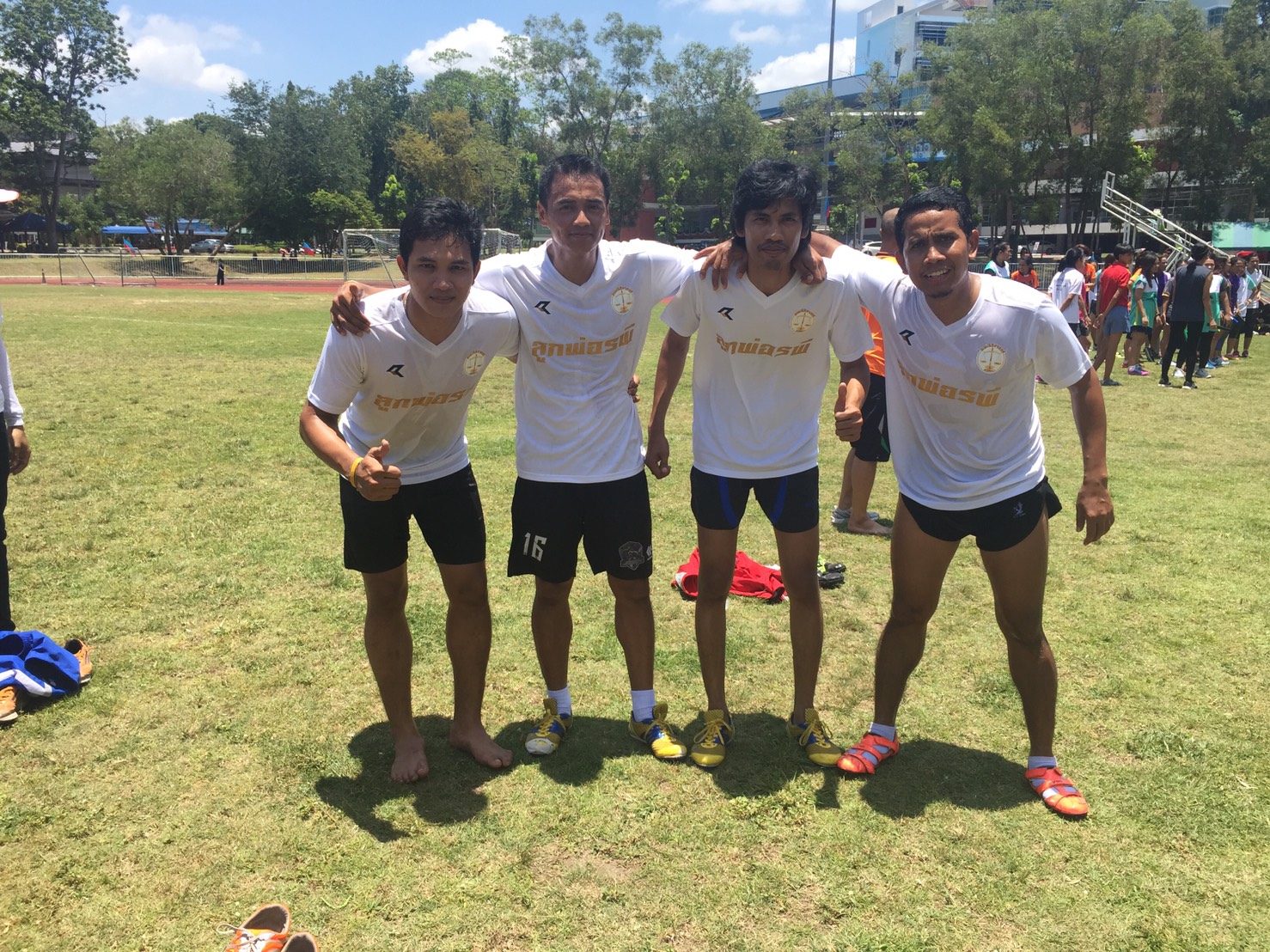 ลมกรดนักกฎหมายคว้าชัย 4x100 เมตร ชาย “ราชพฤกษ์เกมส์ ครั้งที่ 13”